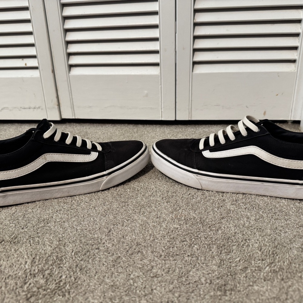 Vans Black and White Women's Sneakers
